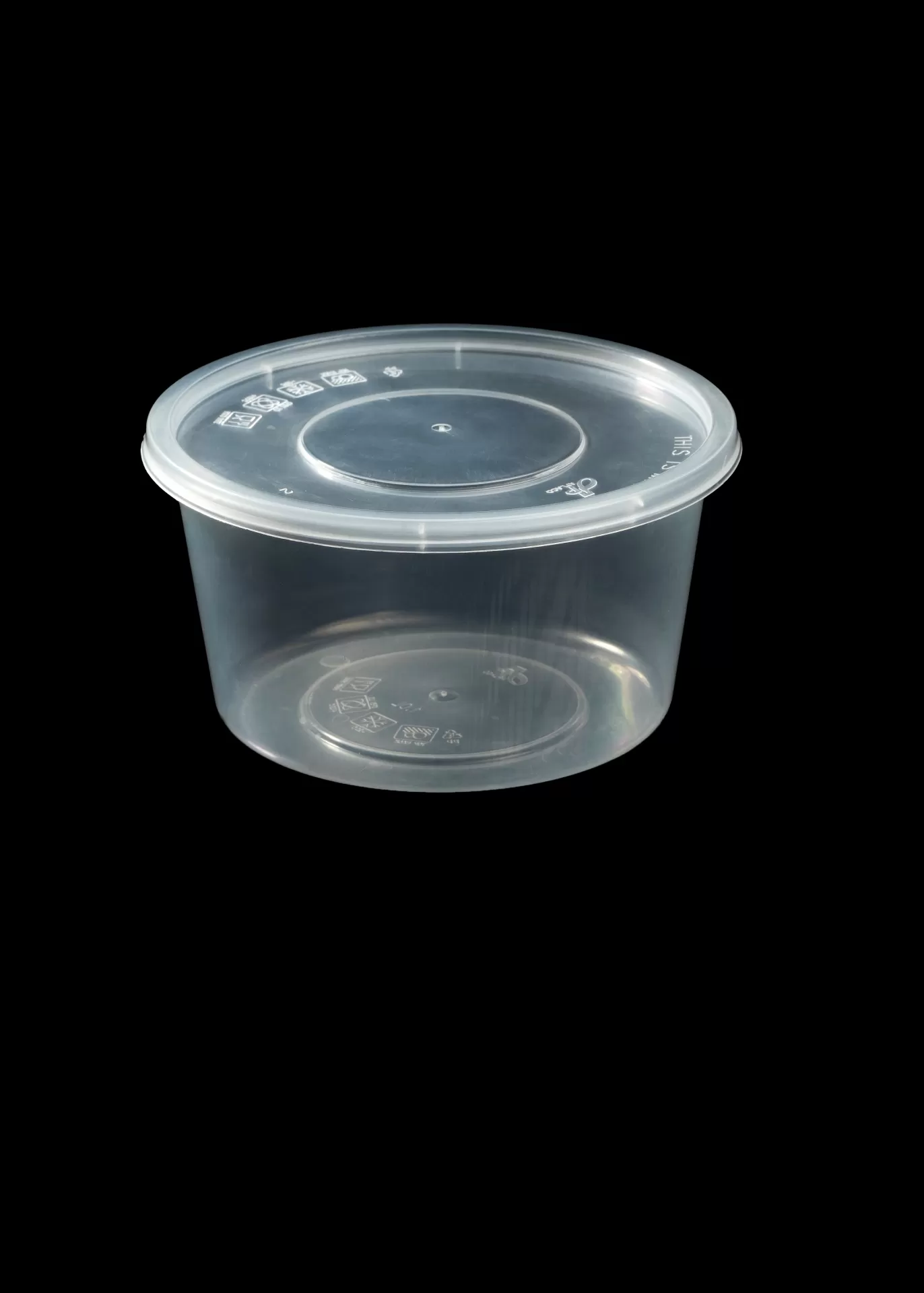 Hộp nhựa PP 1000ml - Tròn (1)