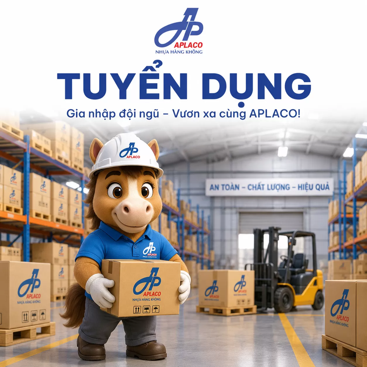 APLACO TUYỂN DỤNG NHÂN VIÊN BỐC XẾP