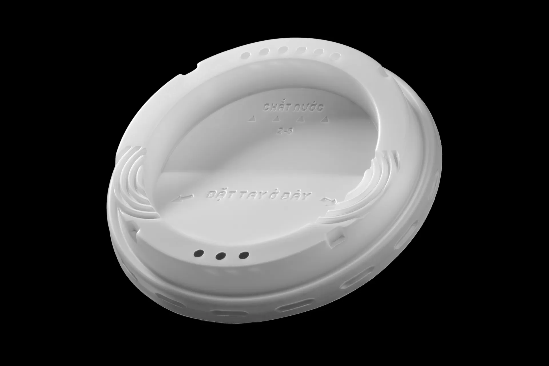 Nắp mì có lỗ PP